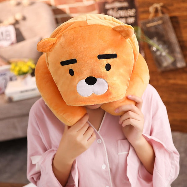 30cm Cute Travel Pillow Animal Plush Elephant Pig Pig Pillow with Birthday Animal Pillows   Gift for Kids Girls Travel Pillow
