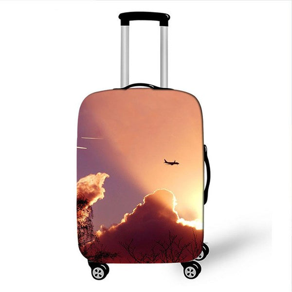 Butterfly/Princess Unicorn/Camera/Airplane Cover for Suitcase Girls Dust-proof Travel Luggage Protective Covers Suitcase Cover