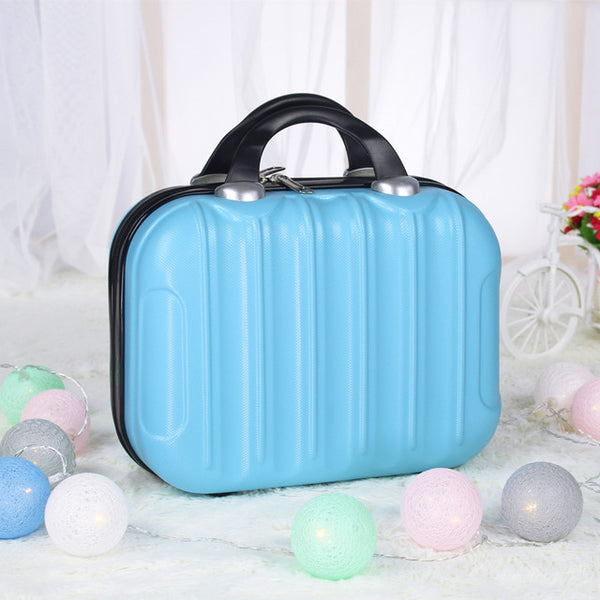 14 inch popular cosmetic case suitcase cute boarding mini suitcase suitcase short travel portable storage box