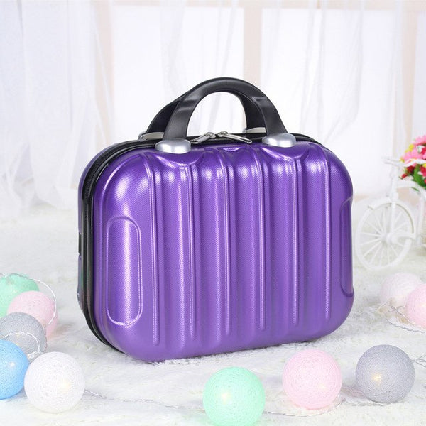 14 inch popular cosmetic case suitcase cute boarding mini suitcase suitcase short travel portable storage box